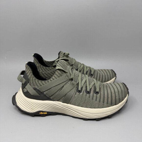 Merrell Embark Moc Knit Trail Hiker Green J067232 Vibram Shoes Women’s 7 - Picture 1 of 9